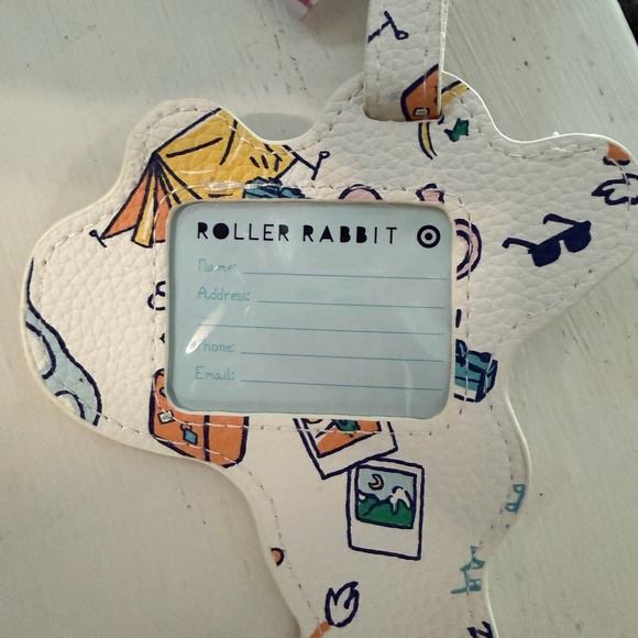 Roller Rabbit X Target bag tag - Picture 4 of 5